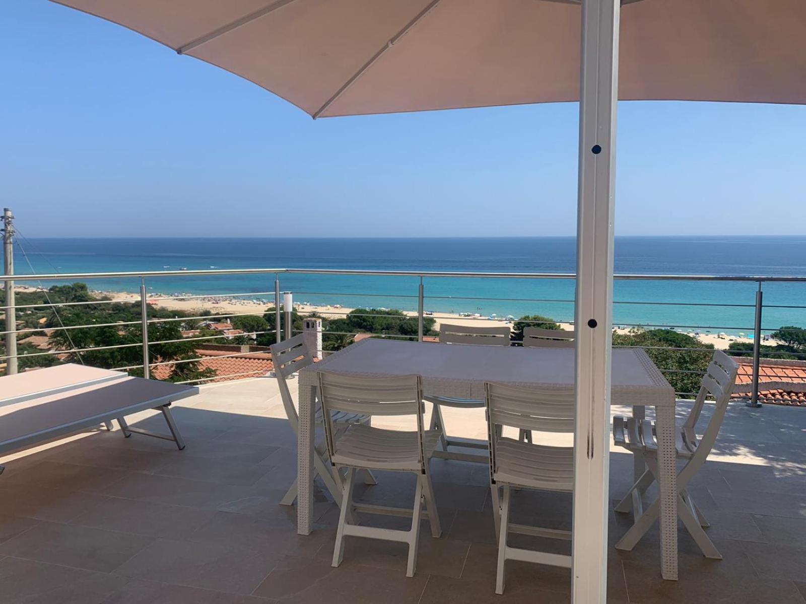 La Terrazza Sull'Alba Villa Costa Rei Bagian luar foto
