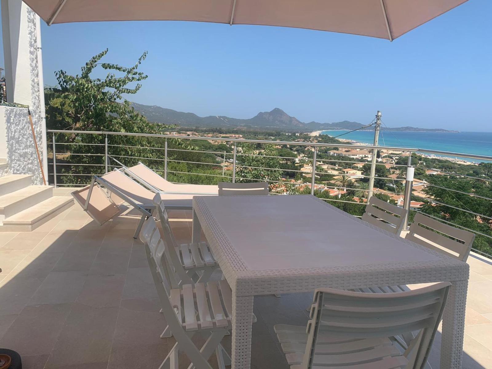 La Terrazza Sull'Alba Villa Costa Rei Bagian luar foto